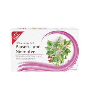Produktbild von H&S Blasen- und Nierentee Filterbeutel