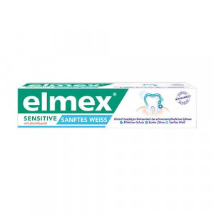 Produktbild von ELMEX SENSITIVE sanftes Wei&szlig; Zahnpasta