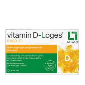 VITAMIN D-LOGES 5.600 I.E. Wochendepot Kautabl.