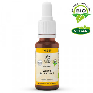 Produktbild von BACHBL&Uuml;TEN No.35 White Chestnut Bio
